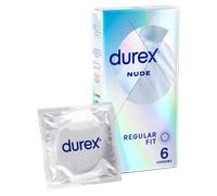Durex Nude Ultra Thin Condoms Enhanced Sensitivity 6 Pack pack