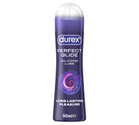 Durex Perfect Glide 50ml, Silicone-Based Lube, Long Lasting Lubricant | Non Drying, Smooth Feel, Condom Safe, Premium Personal Lubricant