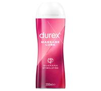 Durex Play 2 in 1 Massage Gel Lubricant Guarana Water Based Stimulating 200ml