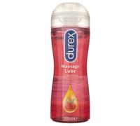 Durex Massage Lubricant Stimulating Guarana 2in1 2 Bottles 200ml Condom Friendly