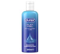 Durex Play Feel, 250ml, Water-Based Lube, Non-Staining, pH Friendly | Durex Lubricant, Water Based Lube, pH firiendly, Non Sticky, Non Staining, Smooth Texture, Condom & Toy Compatible