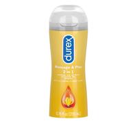 Durex Play Lubricant Massage 2 in 1 Sensual 200ml | For Vaginal, Penile & Use, Compatible with Latex & Polyisoprene Condoms, Non-Sticky, Non-Staining