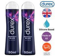 Durex Play Perfect Glide Lube Lubricating Moisturizing plessure 50ml Packs of 2