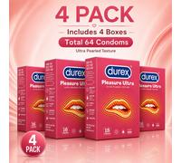 Durex Pleasure Condoms Ultra 16 Pack Dotted Textured Lubricated £8.49-£23.99