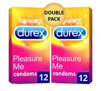 Durex Pleasure Me Condoms - Pack of 24