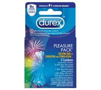 Durex Pleasure Pack Condoms - 3 Pack