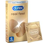 Durex Real Feel Condoms, Pack of 6