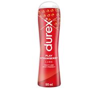 Durex Saucy Lubricant, 50 ml, Strawberry Flavoured