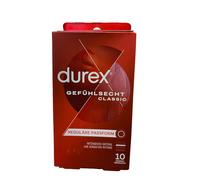 Durex Sensation Real Classic 2x10 pcs Condoms - Transparent New