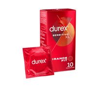 Durex Sensitive XL Condoms, Fine for Increased Sensitivity, 10 XL Condoms
