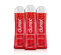 Durex - Strawberry Lube - 100ml x 3