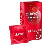 Durex Thin Feel Pack of 12 Condoms Latex
