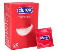 Durex Thin Feel Condoms Classic High Quality Cheap Condoms 20 Pack x 4(UK Stock)