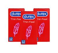Durex Thin Feel Condoms 12 Pack pack