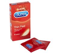 Durex Thin Feel Condoms - 6 Pack