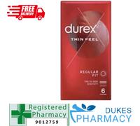 Durex Thin Feel - 6 Condoms