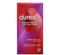 Durex Thin Feel Extra Lubricant Condoms - Pack of 12