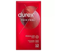 Durex Thin Feel Latex Condoms for More Sensitivity Regular Size