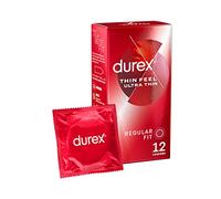 Durex Thin Feel Ultra Thin Condoms, Pack of 12