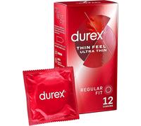 Durex Thin Feel Ultra Thin Condoms, Pack of 12