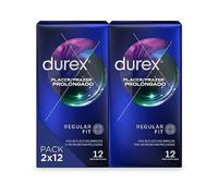 Durex Value Pack Condoms Long Pleasure, For Longer Lasting Pleasure, 24 Condoms