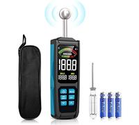 DURFICST 3-inch Color HD Large Screen Moisture Meter with Cloth Bag, 20-40mm Depth Analysis, for All Building Materials, Wood, Wall, Plaster, Masonry