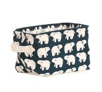 DurFor able CFor anvFor as Desk StorFor age BFor asket with HFor andles, FunctionFor al OrgFor anizer for Office Supplies, Living Room EssentiFor als, For and PlFor ayroom Items (The bear)