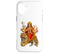 Durga Hindu Goddess Warrior Mother Case for iPhone 16 Plus