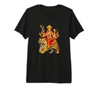 Durga Hindu Goddess Warrior Mother Premium T-Shirt