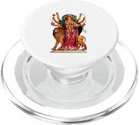 Durga Hindu Religion Divine Glory Goddess PopSockets PopGrip for MagSafe