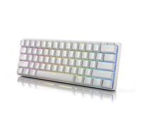 DURGOD HK Venus RGB Mechanical Gaming Keyboard | 60% Layout | USB C Wired | Doubleshot PBT Keycaps | Cherry Profile | NKRO Rollover | Windows & Mac | Aluminium Chassis| Cherry MX Brown, White