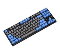 DURGOD Taurus K320 TKL Mechanical Keyboard, USB-C Wired Office/Gaming Keyboard - Cherry MX Silent Red | 87 Keys ANSI US American Layout - Carbon Black