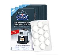Durgol Espresso Machine and Coffee Maker Cleaning Tablets, 4 Pack (40 Pc)