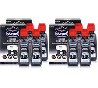 Durgol Swiss Espresso, Descaler and Decalcifier for All Brands of Espresso Machines and Coffee Makers, 4 x 125 ml (Pack of 8)