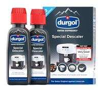 Durgol Swiss Espresso Special Decalcifier for all Coffee Machines, 2 x 125ml