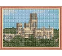 Durham Cathedral Counted Cross Stitch Mini Kit 6" x 4" 14ct