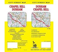 Durham / Chapel Hill, North Carolina Street Map