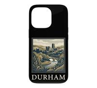 Durham England Cathedral River Landscape Design Case for iPhone 13 Pro