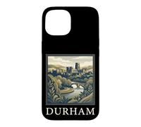 Durham England Cathedral River Landscape Design Case for iPhone 15