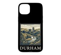 Durham England Cathedral River Landscape Design Case for iPhone 15 Plus