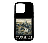 Durham England Cathedral River Landscape Design Case for iPhone 15 Pro Max