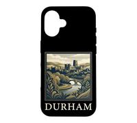 Durham England Cathedral River Landscape Design Case for iPhone 16