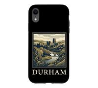 Durham England Cathedral River Landscape Design Case for iPhone XR