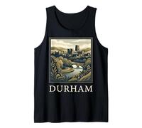Durham England Cathedral River Landscape Design Tank Top
