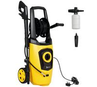 DURHAND 1800W High Pressure Washer, 150 Bar Pressure, 510 L/h Flow, High-Performance Portable Power Washer Jet Wash Cleaner with 6M Hose and Hose Reel