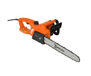 DURHAND Aluminum Electric Chainsaw Garden Tools Double Brake Cover Case Blade Corded,2000 W, 40 cm-Orange Aosom UK