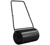 DURHAND Heavy Duty Garden Lawn Roller Push Tow Water Sand Filled 46L Equipment