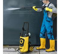 DURHAND High-Performance Power Washer 1800W, 150 Bar, 510 L/h, Yellow, Yellow