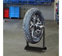 Durhand Motorcycle / Bicycle Wheel Balance Stand, Portable Stand, Rotating Wheel