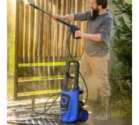 DURHAND Portable Power Washer 1800W, 150 Bar, 510 L/h for Garden, Car, Blue